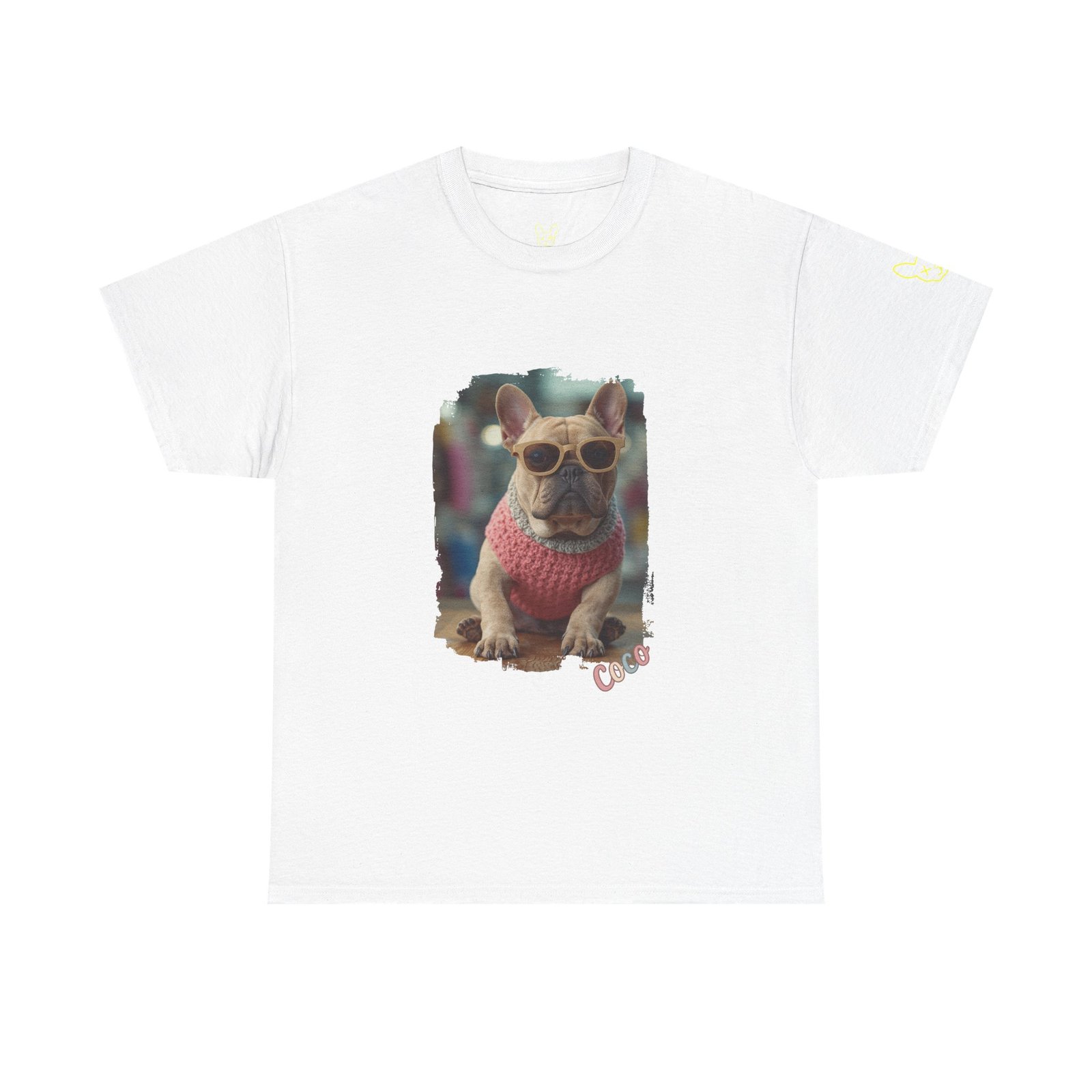 Punky Frenchie Coco Tee - Image 2