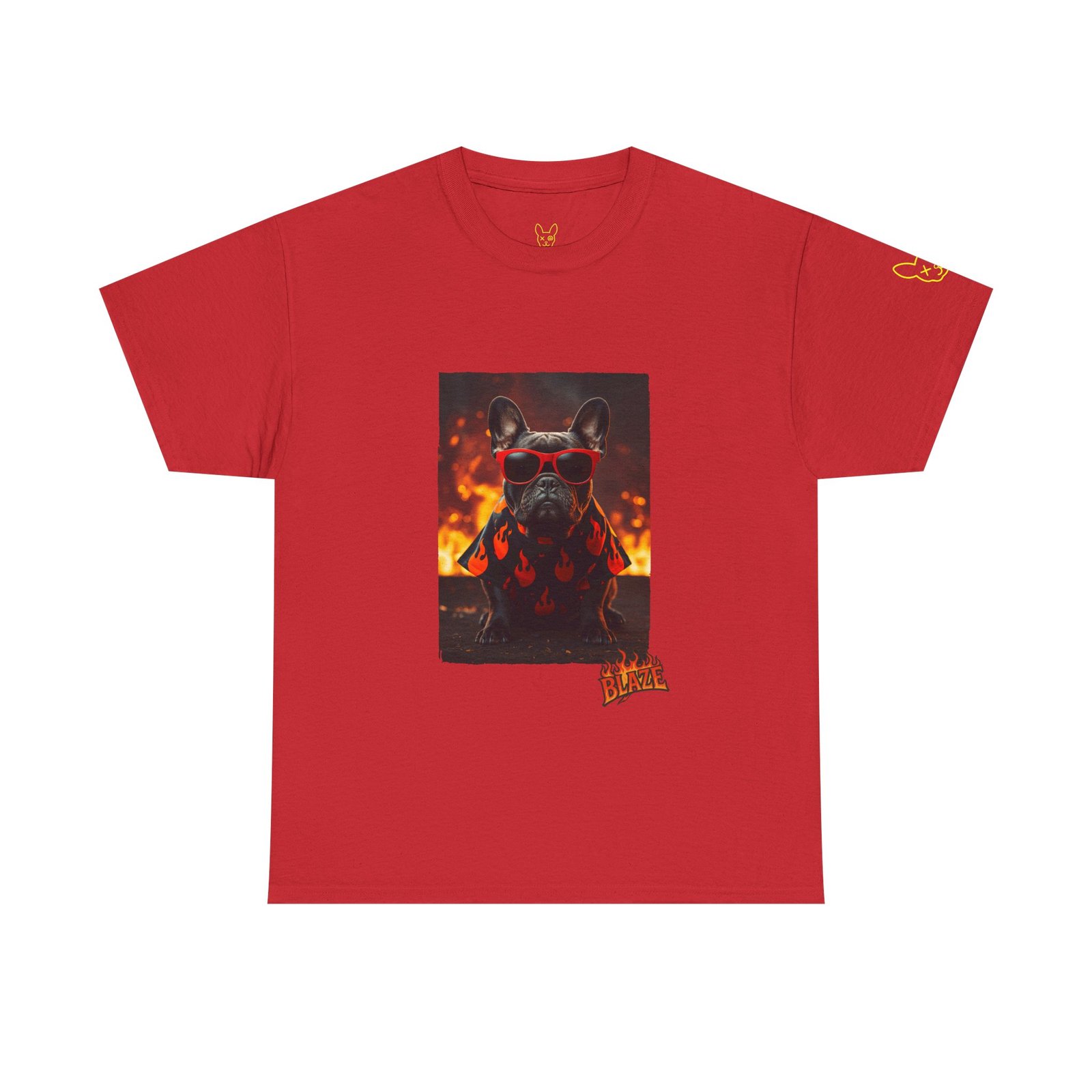 Punky Frenchie Blaze Tee - Image 18