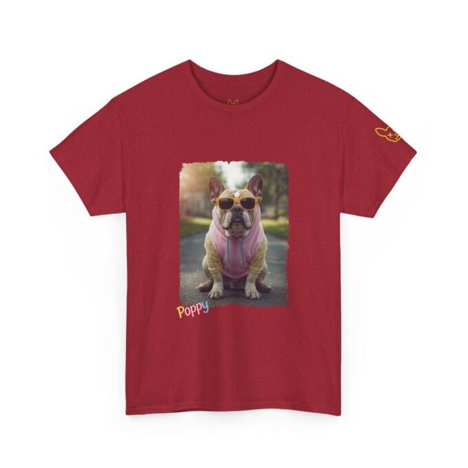 Punky Frenchie Poppy Tee