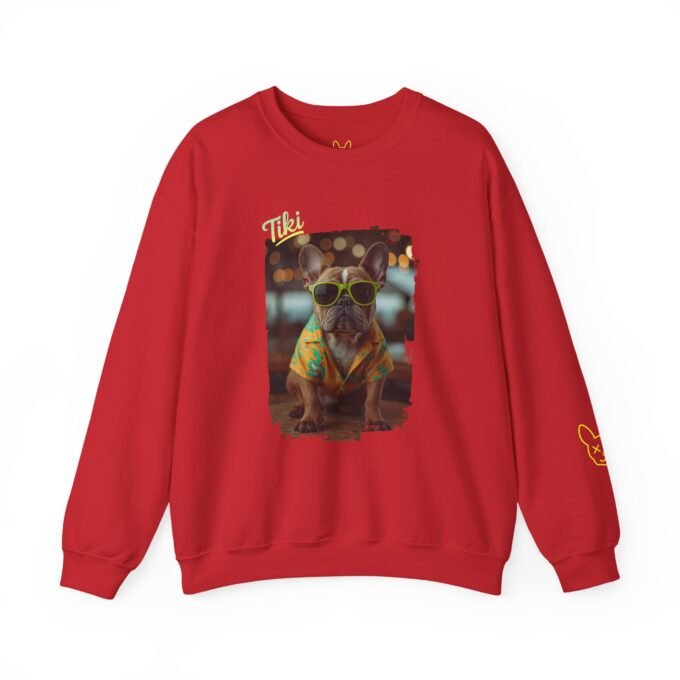 Punky Frenchie Tiki Sweatshirt