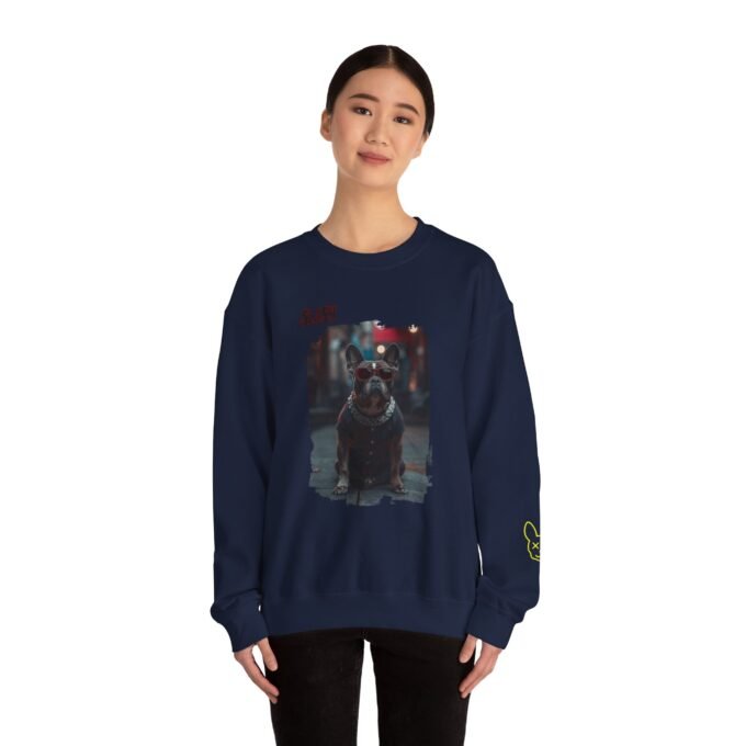Punky Frenchie Slash Sweatshirt