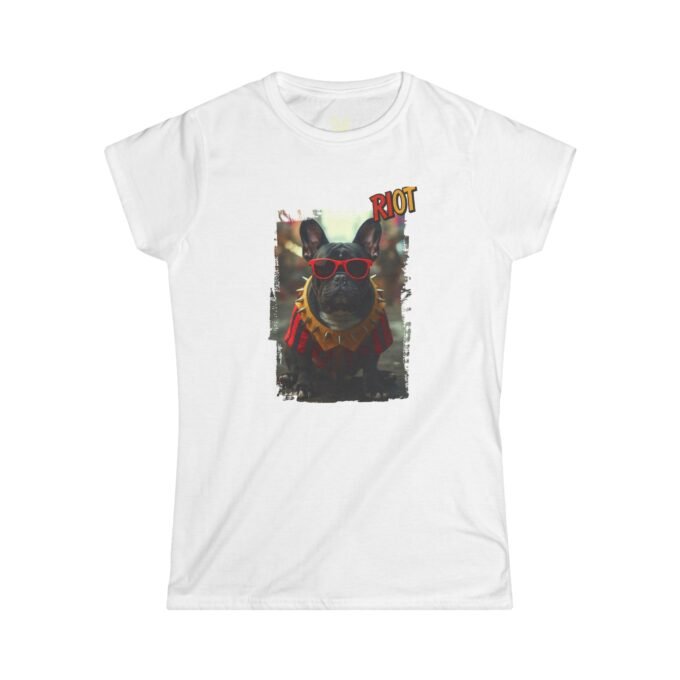 Punky Frenchie Riot Woman Tee