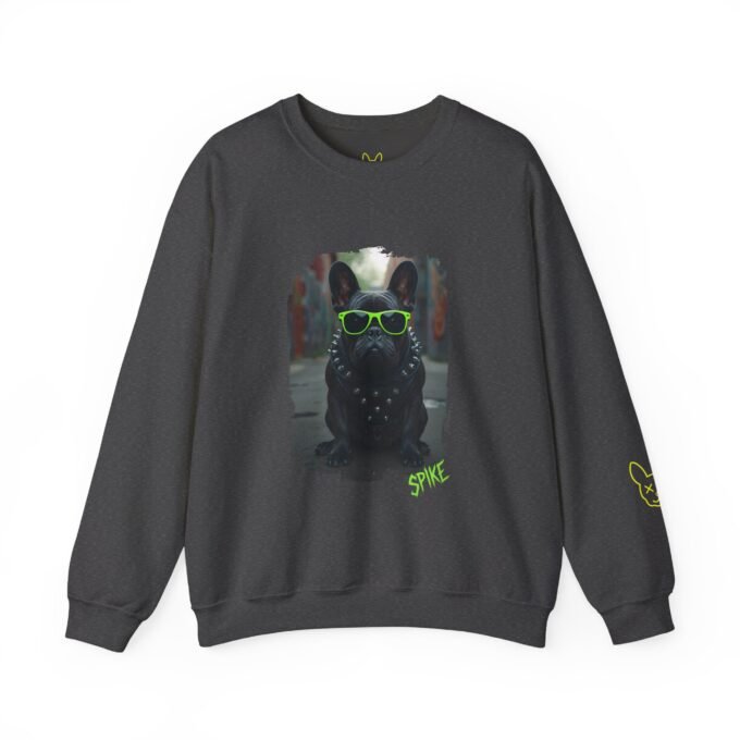 Punky Frenchie Spike Sweatshirt