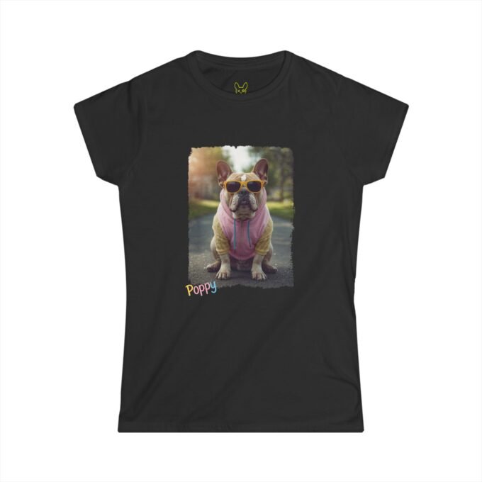 Punky Frenchie Poppy Woman Tee