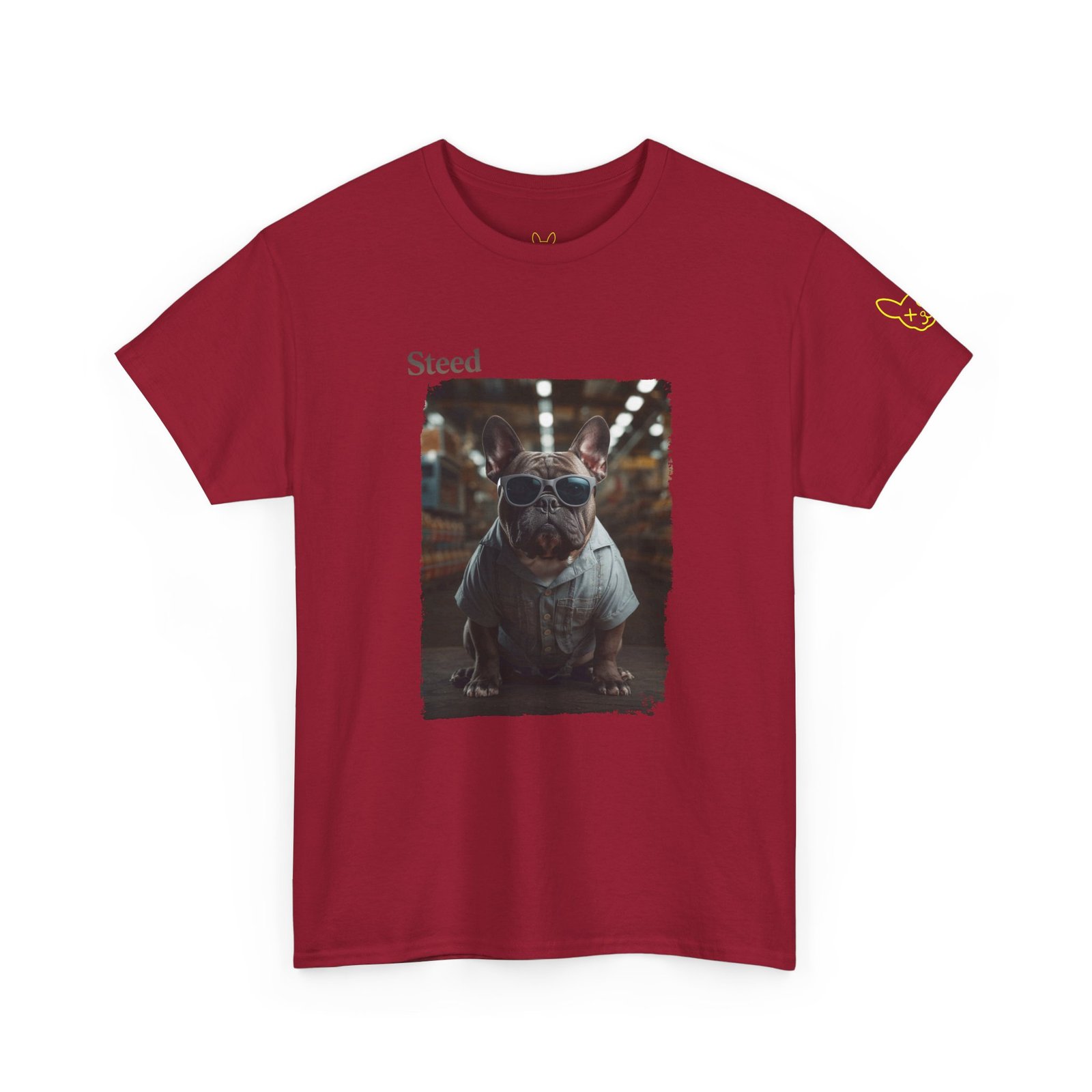 Punky Frenchie Steed Tee - Image 28