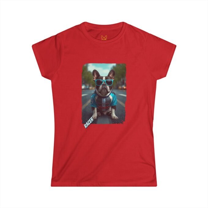 Punky Frenchie Racer Woman Tee