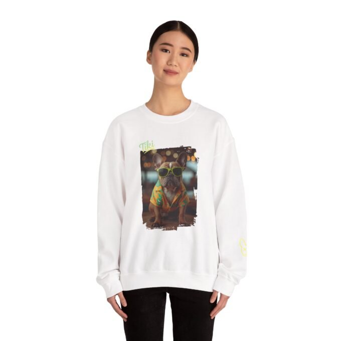 Punky Frenchie Tiki Sweatshirt