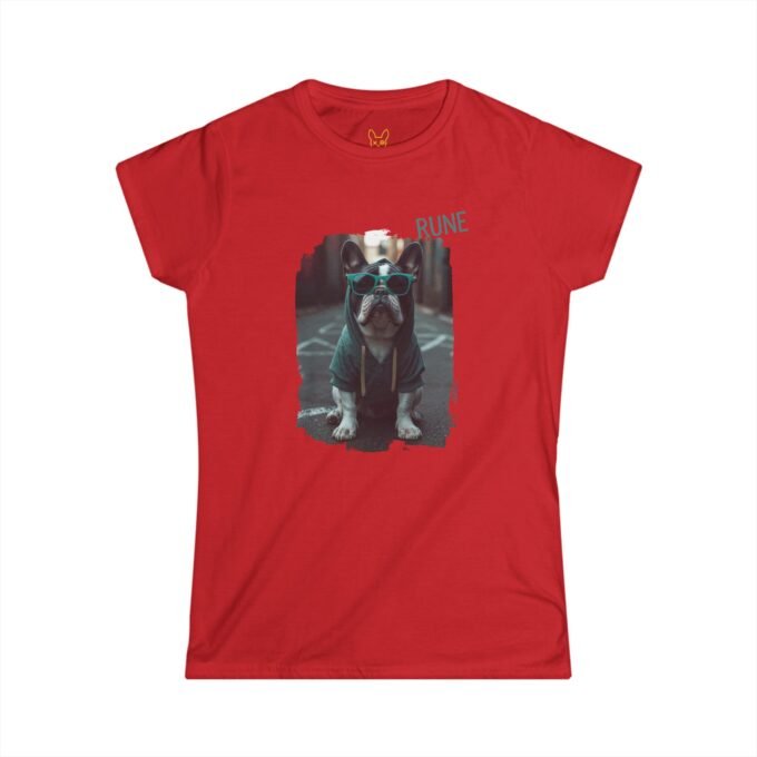 Punky Frenchie Rune Woman Tee