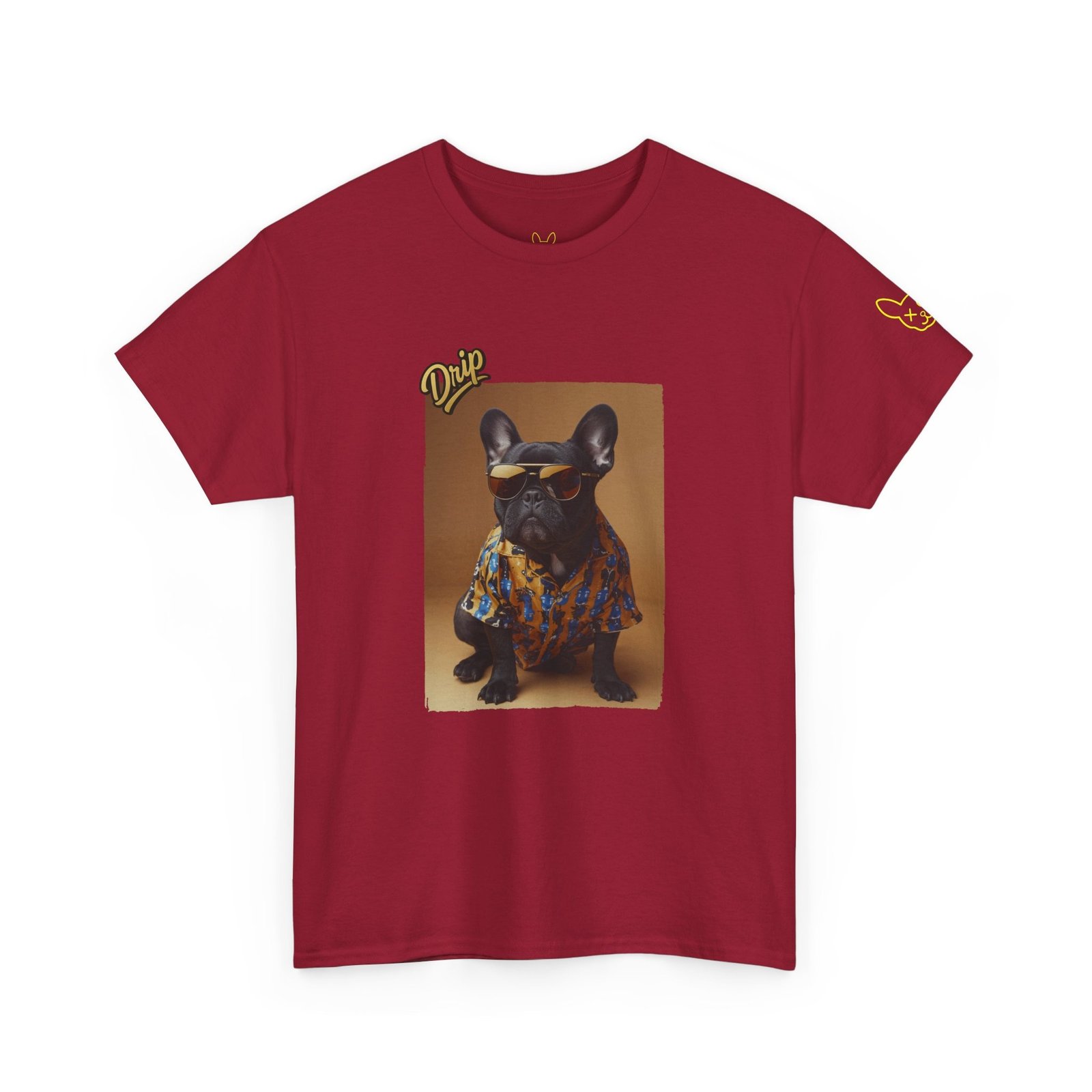 Punky Frenchie Drip Tee - Image 27