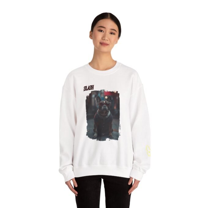 Punky Frenchie Slash Sweatshirt
