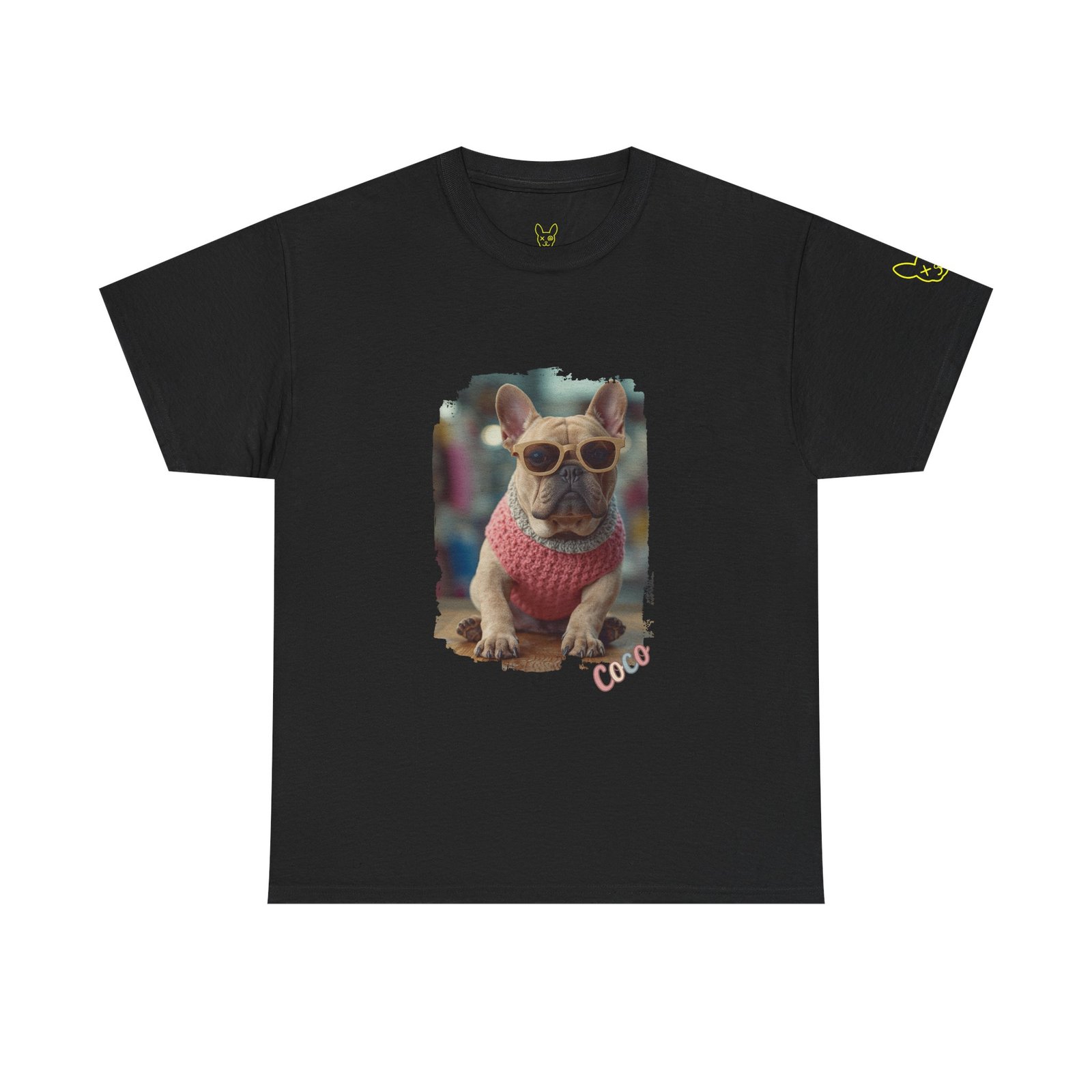 Punky Frenchie Coco Tee - Image 6