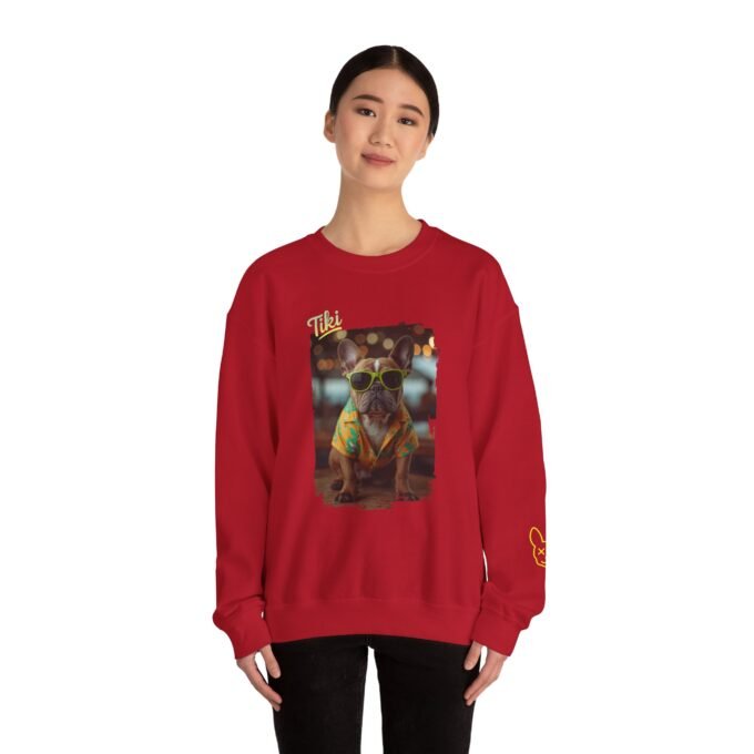 Punky Frenchie Tiki Sweatshirt