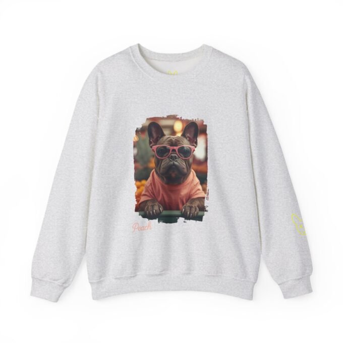 Punky Frenchie Peach Sweatshirt