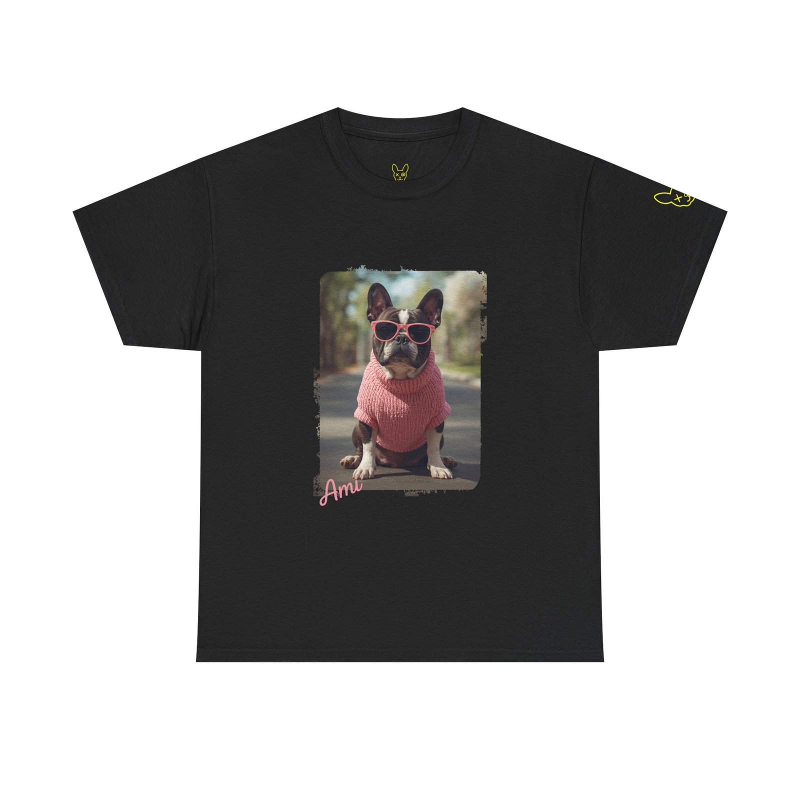 Punky Frenchie Ami Tee - Image 6