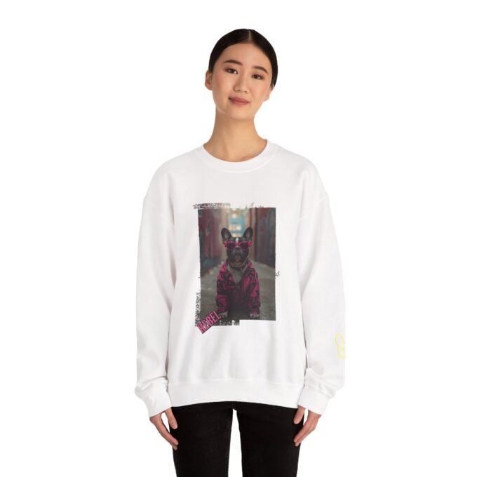 Punky Frenchie Rebel Sweatshirt
