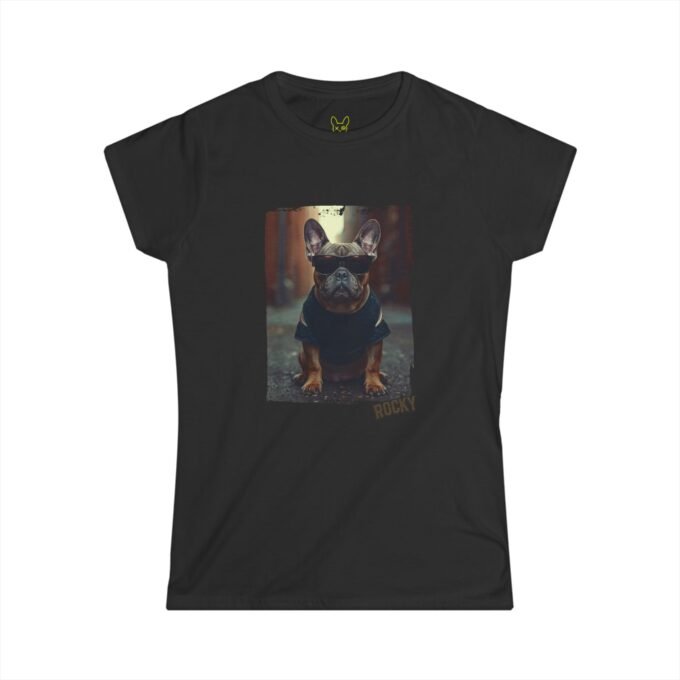 Punky Frenchie Rocky Woman Tee