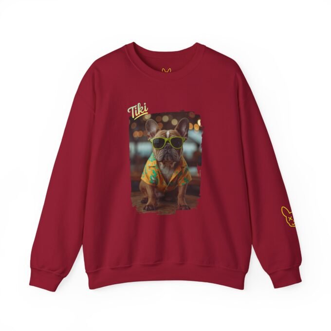 Punky Frenchie Tiki Sweatshirt