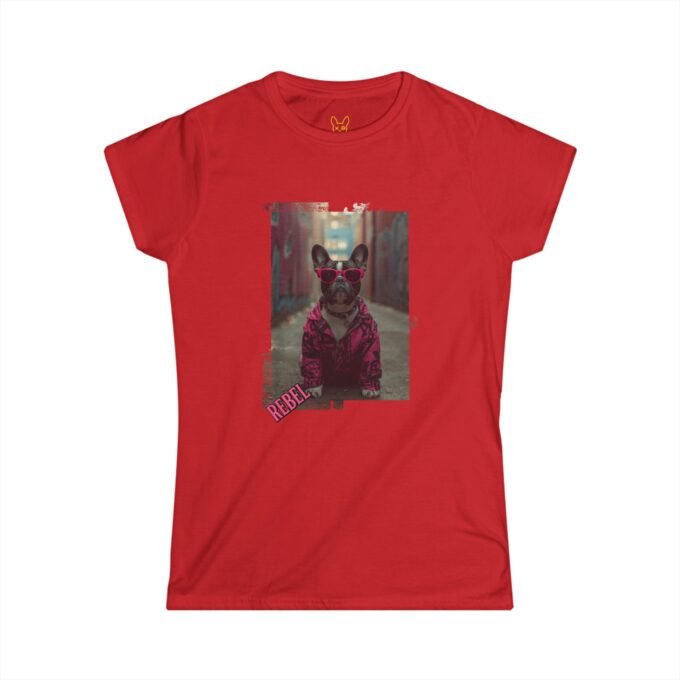 Punky Frenchie Rebel Woman Tee