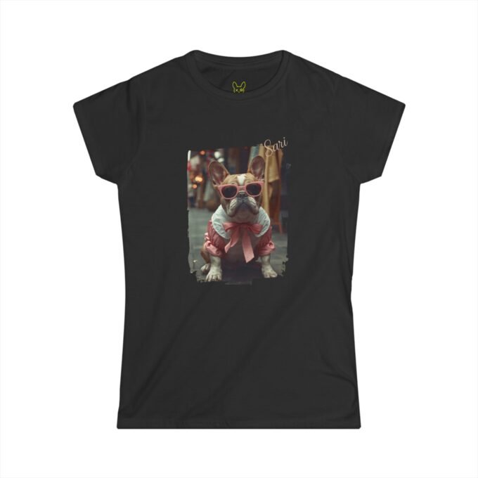 Punky Frenchie Sari Woman Tee