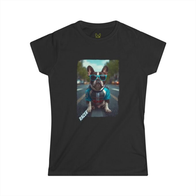 Punky Frenchie Racer Woman Tee