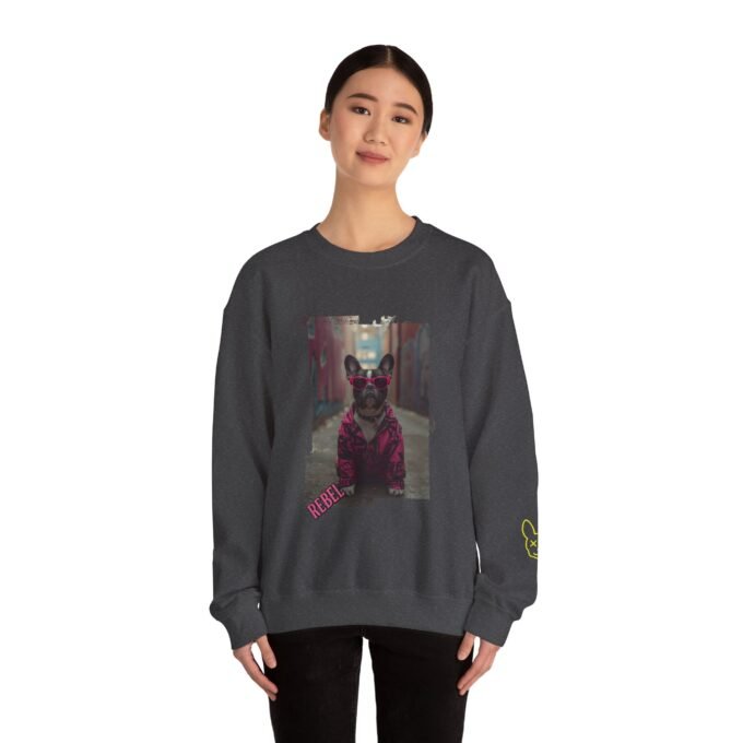Punky Frenchie Rebel Sweatshirt