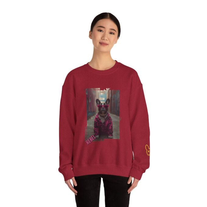 Punky Frenchie Rebel Sweatshirt