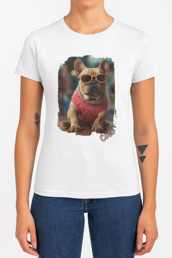 Punky Frenchie Coco Woman Tee
