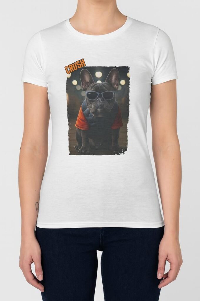 Punky Frenchie Crush Woman Tee