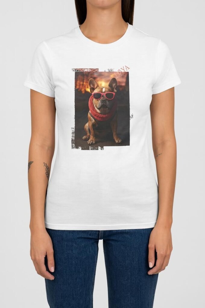 Punky Frenchie Daya Woman Tee