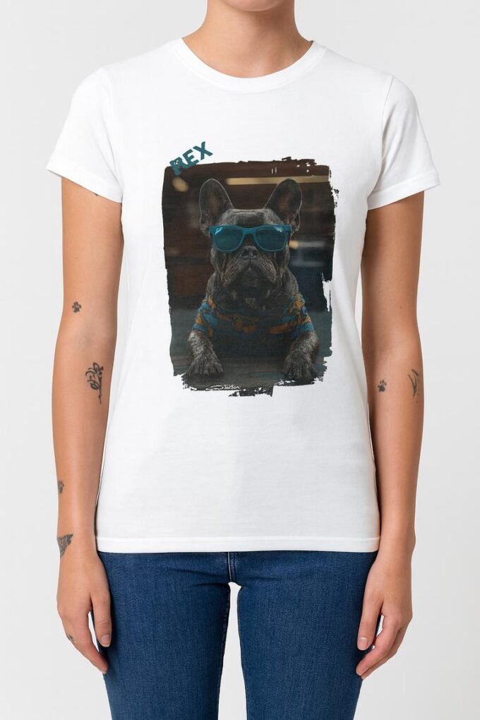 Punky Frenchie Dex Woman Tee