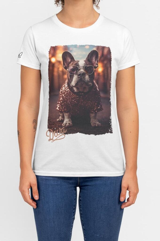 Punky Frenchie Diva Woman Tee