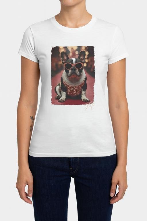 Punky Frenchie Fifi Woman Tee