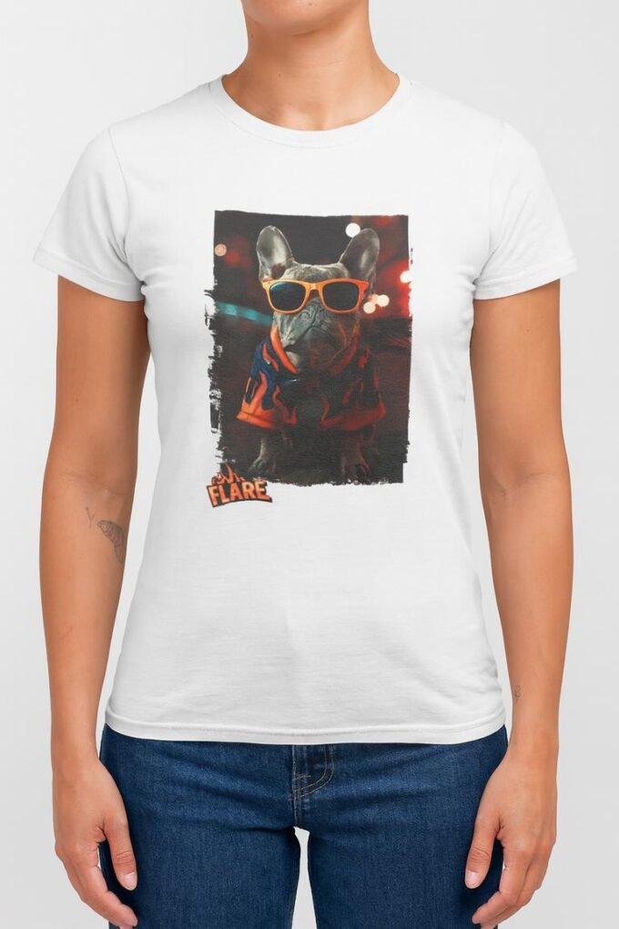 Punky Frenchie Flare Woman Tee