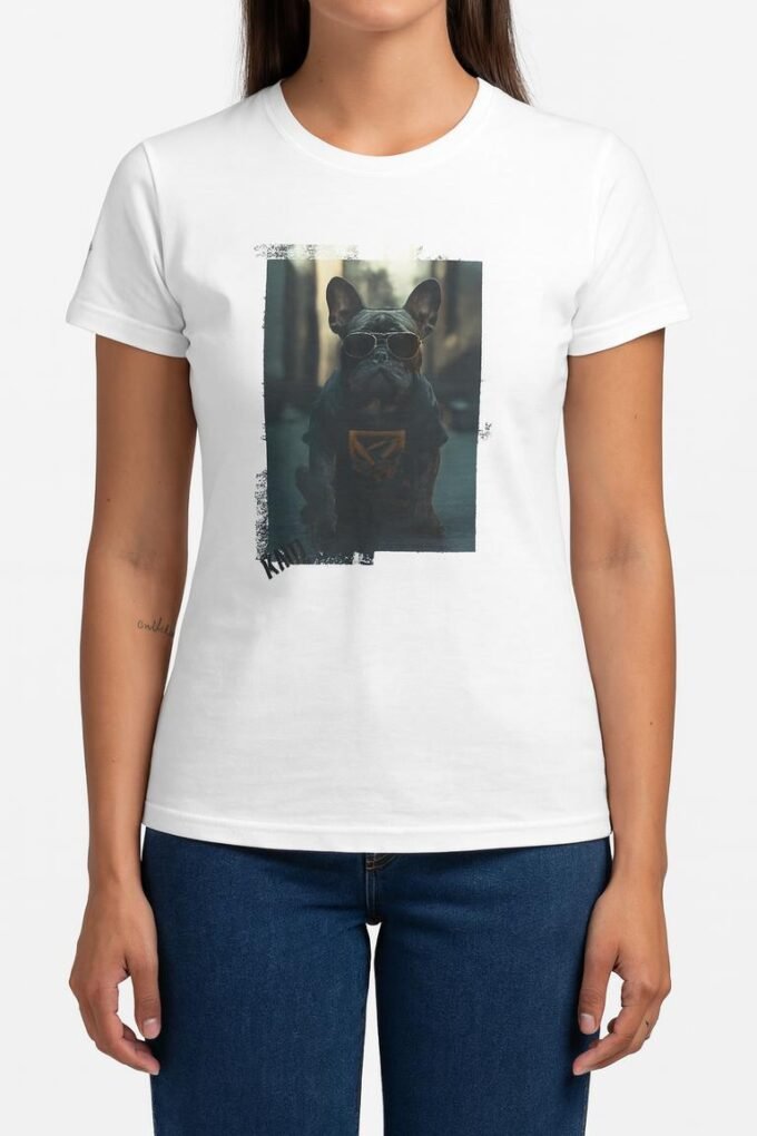 Punky Frenchie Knox Woman Tee