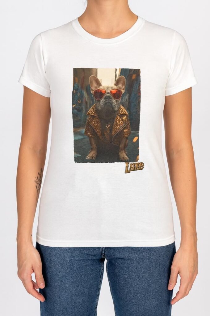 Punky Frenchie Luxe Woman Tee