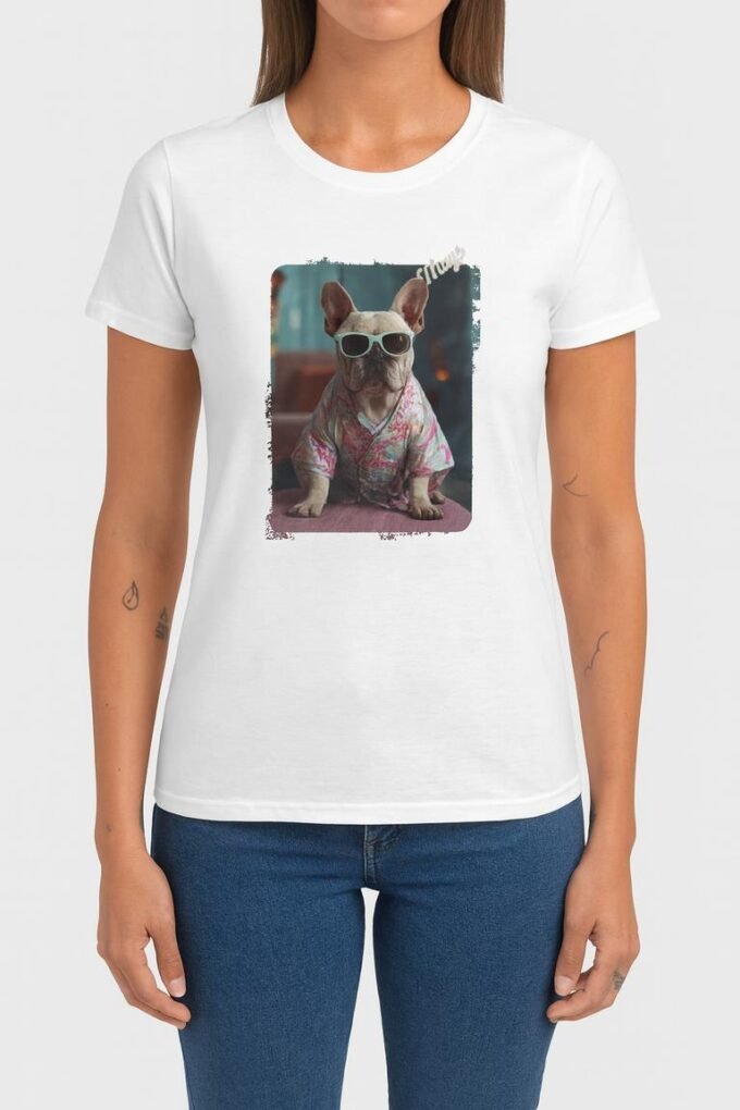 Punky Frenchie Maya Woman Tee