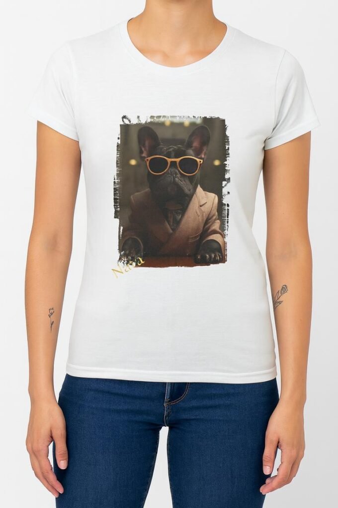Punky Frenchie Nara Woman Tee