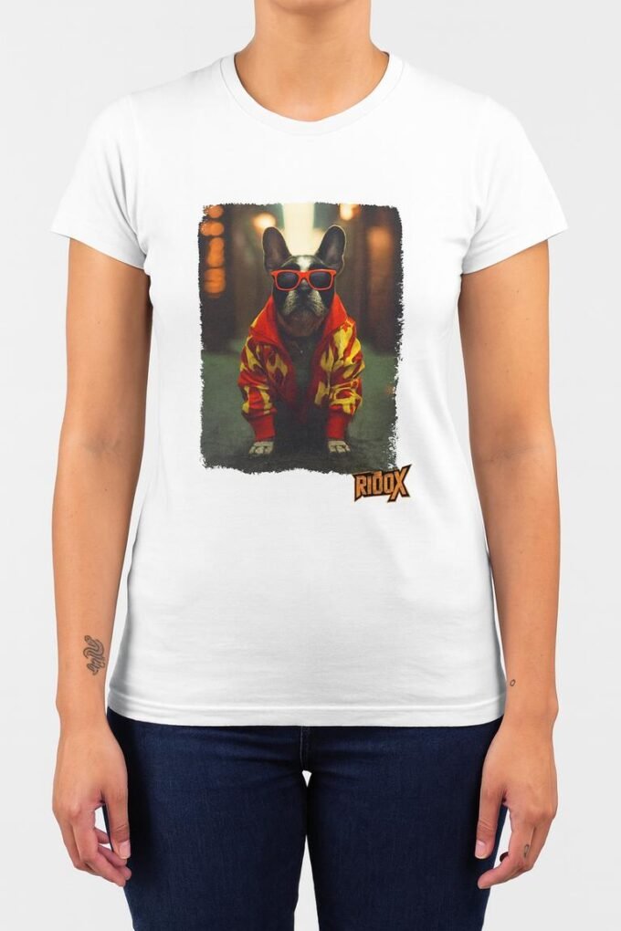 Punky Frenchie RiotX Woman Tee