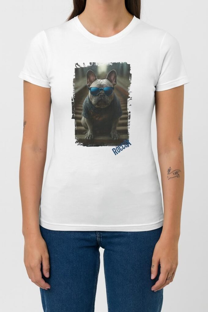 Punky Frenchie RoccoX Woman Tee
