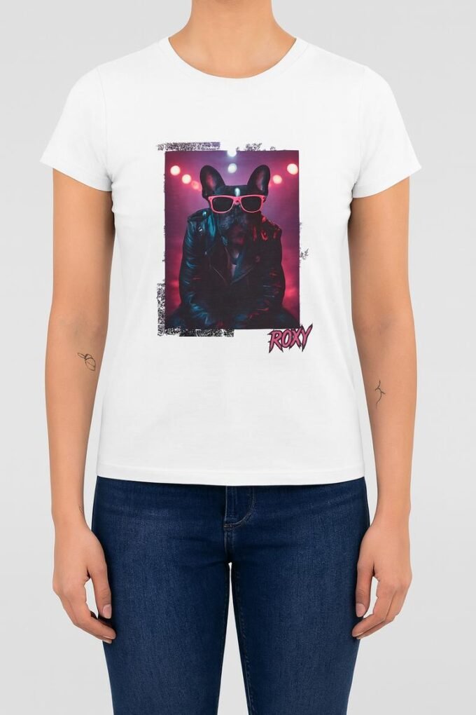 Punky Frenchie Roxy Woman Tee