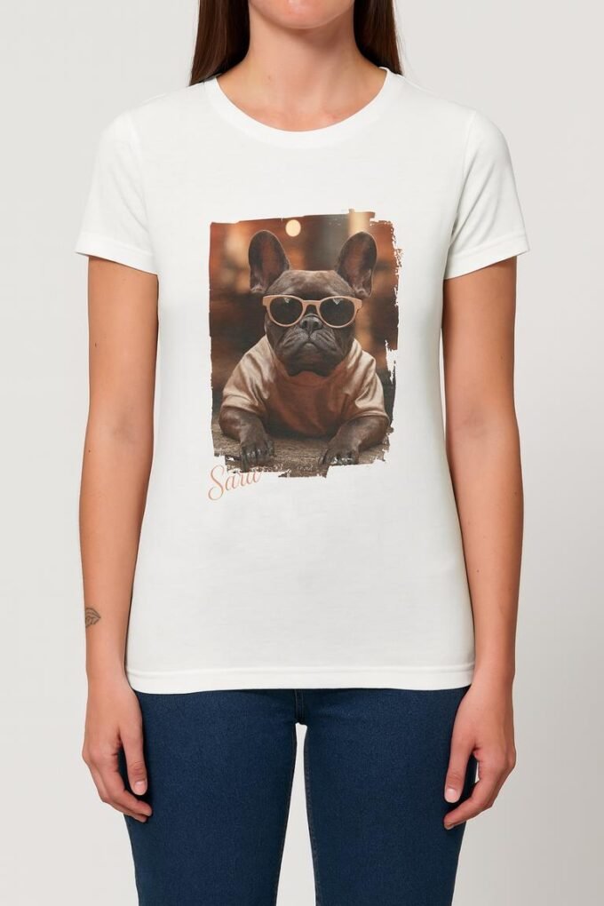 Punky Frenchie Sara Woman Tee
