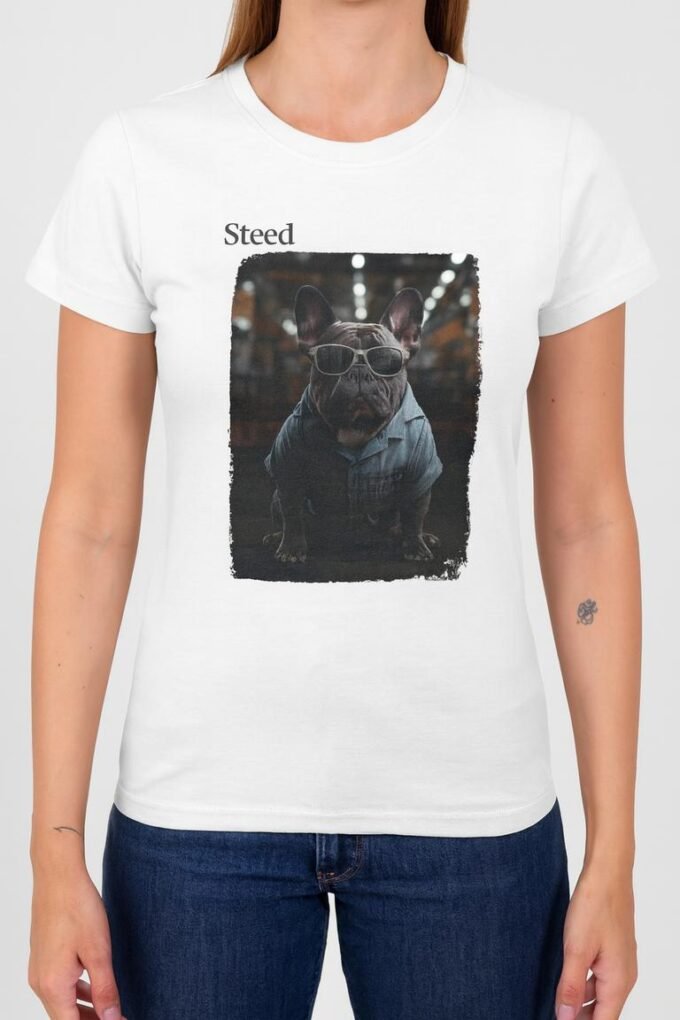 Punky Frenchie Steed Woman Tee