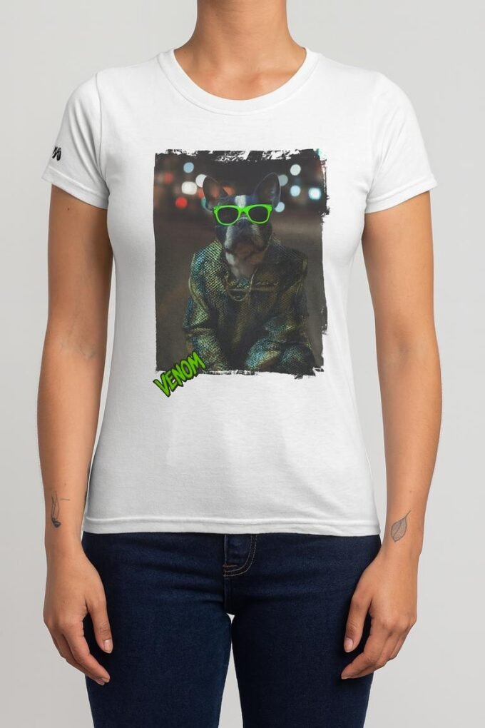 Punky Frenchie Venom Woman Tee