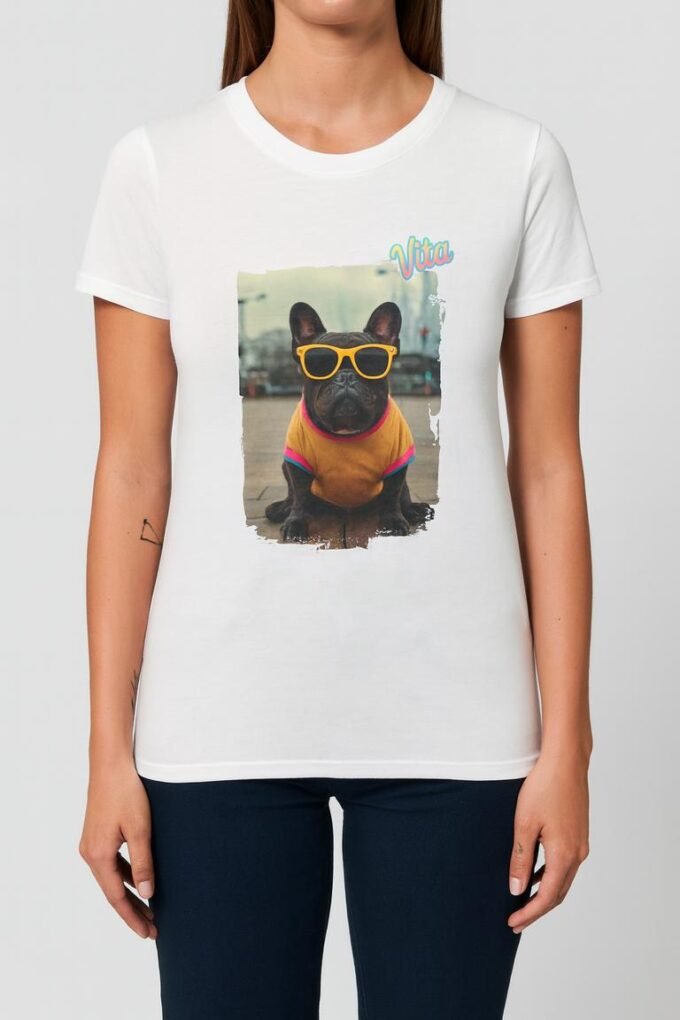 Punky Frenchie Vita Woman Tee