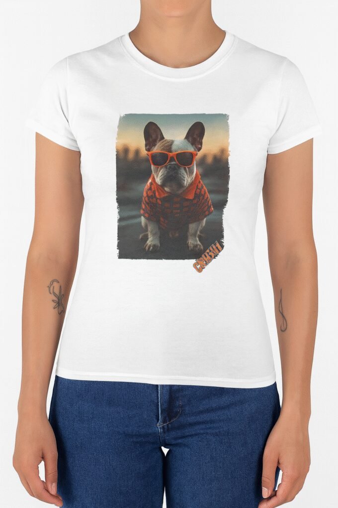 Punky Frenchie CrashX Woman Tee