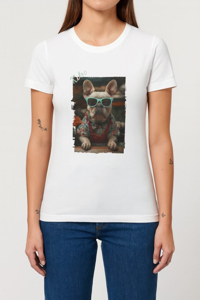Punky Frenchie Kiko Woman Tee