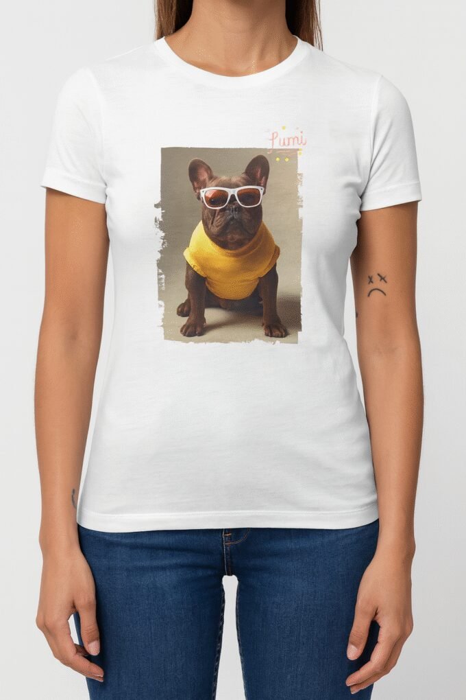 Punky Frenchie Lumi Woman Tee