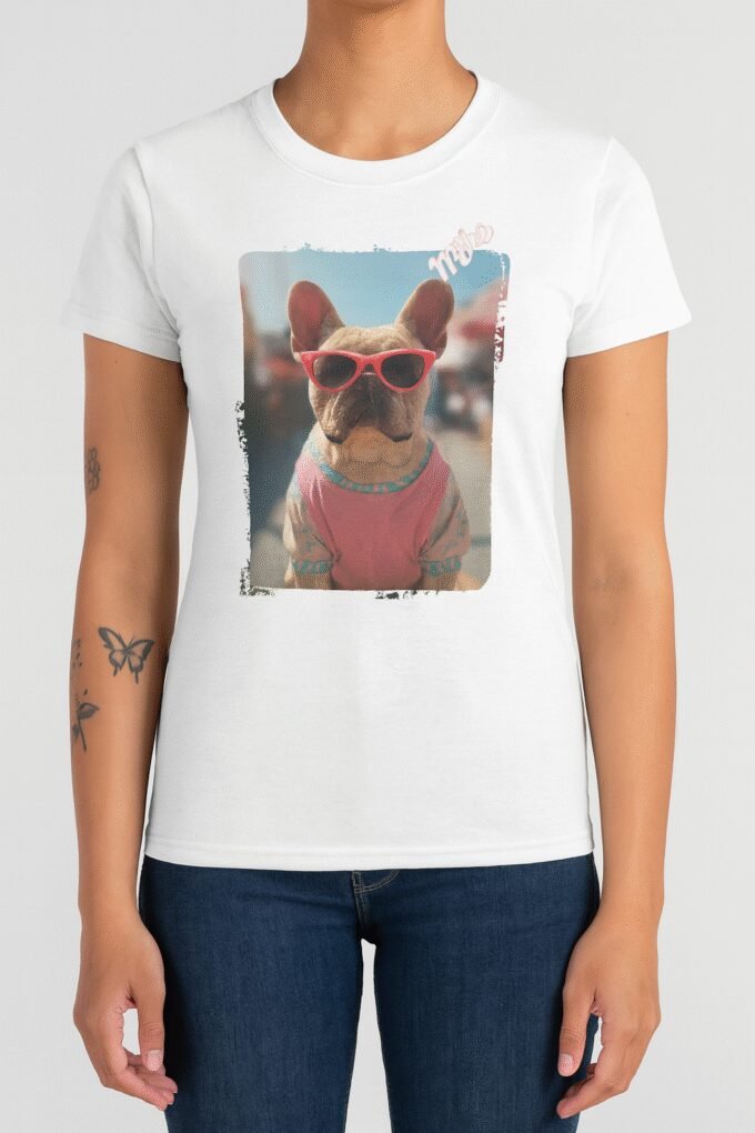 Punky Frenchie Mika Woman Tee