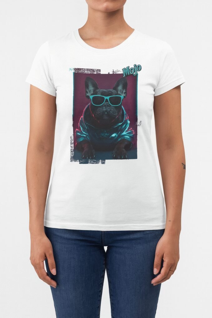 Punky Frenchie Mojo Woman Tee