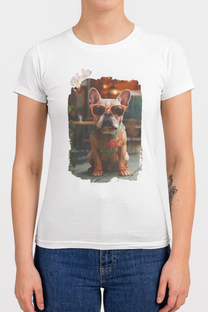 Punky Frenchie Nala Woman Tee